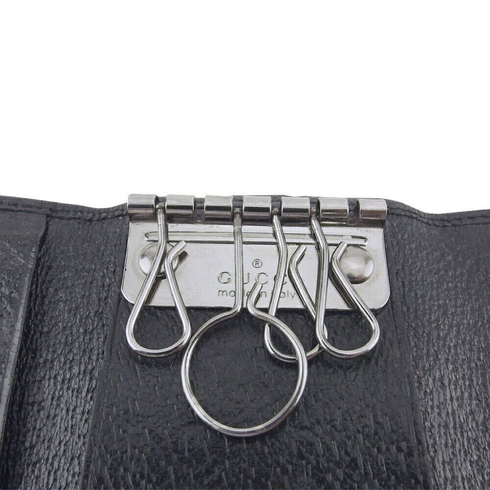 Gucci Key Case Gg Canvas Canvas X Leather Authent… - image 6